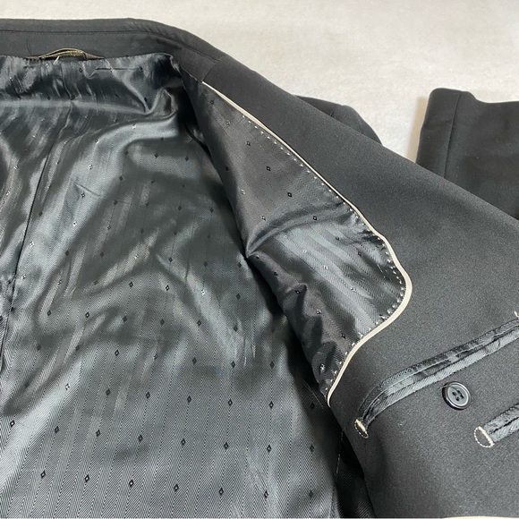 Wool & Cashmere blazer Men’s Sports Jacket Coat Men’s Black Blazer 2 but… - Picture 7 of 16